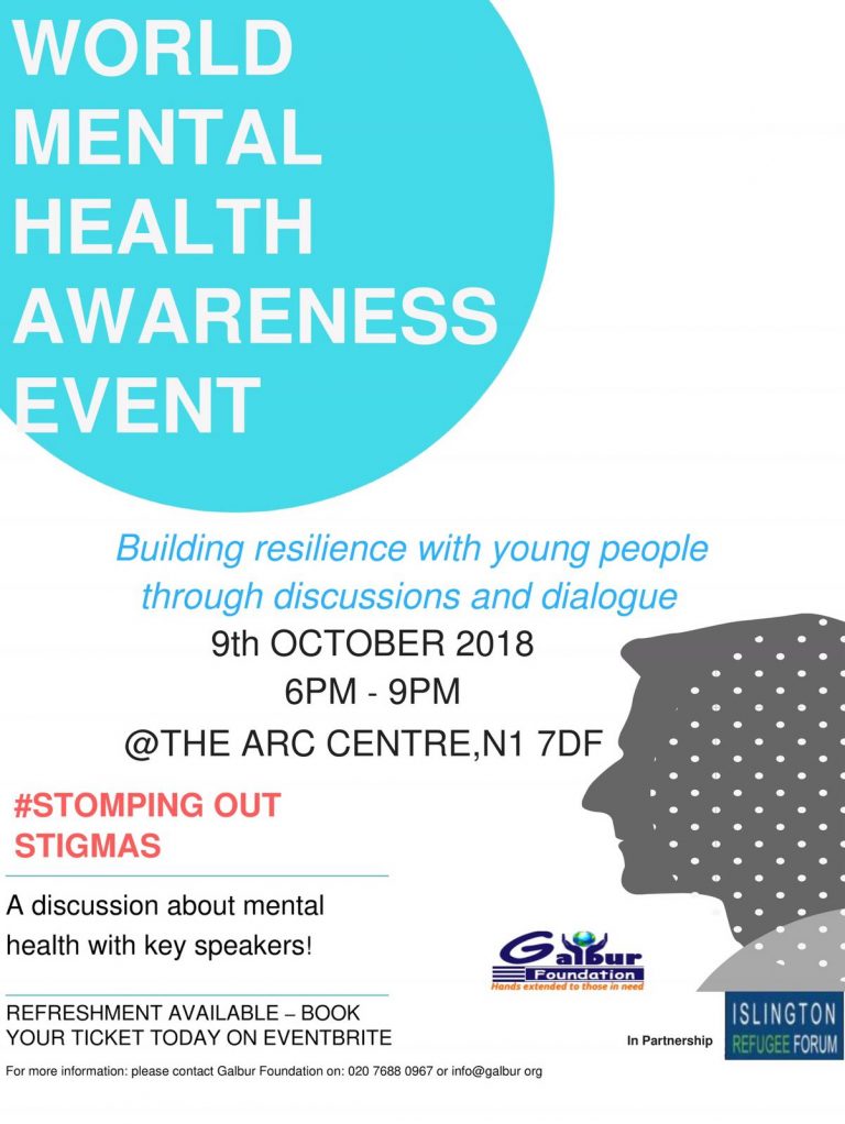 World Mental Health Awareness Event — Oct 2018